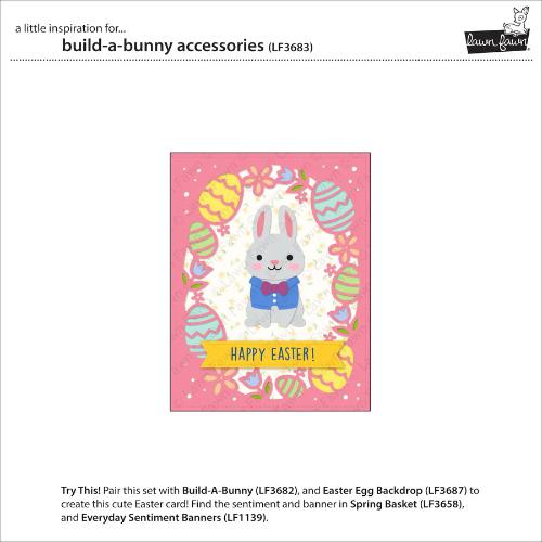 Lawn Fawn LF3683 - Lawn Cuts - Build-A-Bunny
Accessories Dies