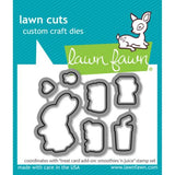 Lawn Fawn LF3675 - Lawn Cuts - Treat Cart Add-On:
Smoothies 'n Juice Dies