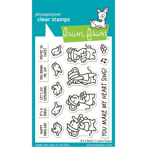 Lawn Fawn LF3668 - Stamps - It's a Bird!