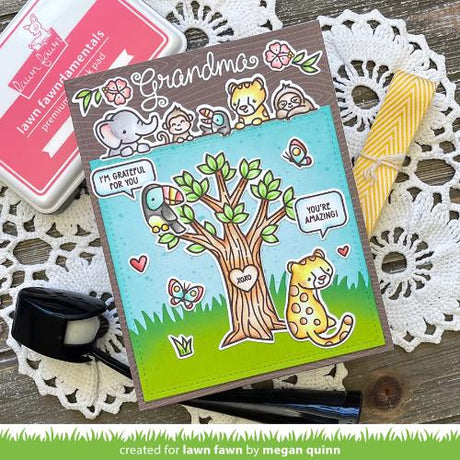 Lawn Fawn LF3671 - Stamps - Heart Tree