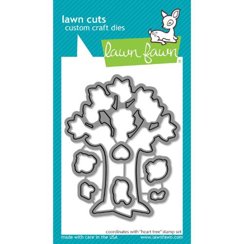 Lawn Fawn LF3672 - Lawn Cuts - Heart Tree Dies