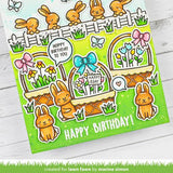 Lawn Fawn LF3661 - Stamps - Spring Basket Add-On:
Birthday