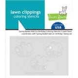 Lawn Fawn LF3663 - Lawn Clippings - Spring Basket
Add-On: Birthday Coloring Stencils