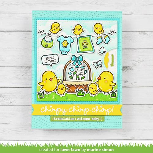 Lawn Fawn LF3658 - Stamps - Spring Basket