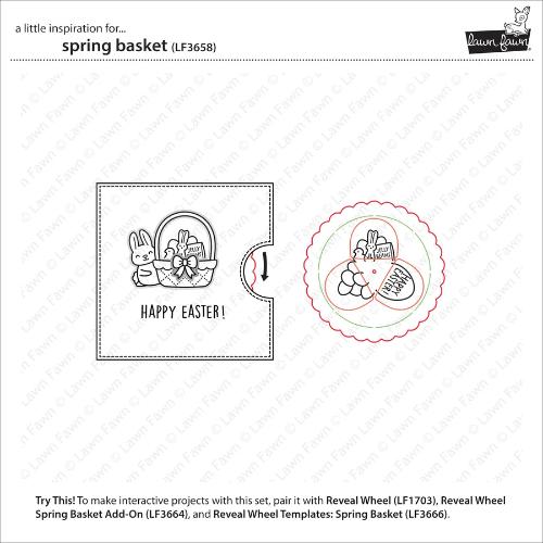 Lawn Fawn LF3658 - Stamps - Spring Basket