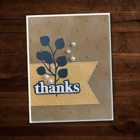 Paper Rose Studio Banner 1 Metal Cutting Die 16868 