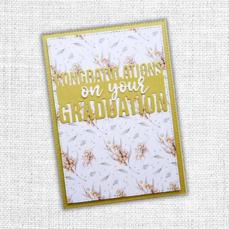 Paper Rose Studio Stitched Rectangles - Australian Metal Cutting Die 16576