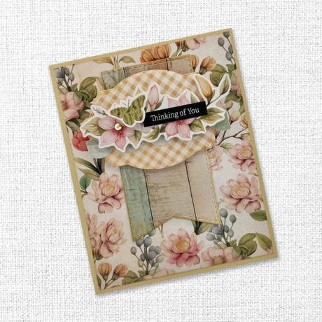 Paper Rose Studio Banner 1 Large Metal Cutting Die 17580