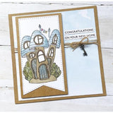 Paper Rose Studio Banner 1 Large Metal Cutting Die 17580