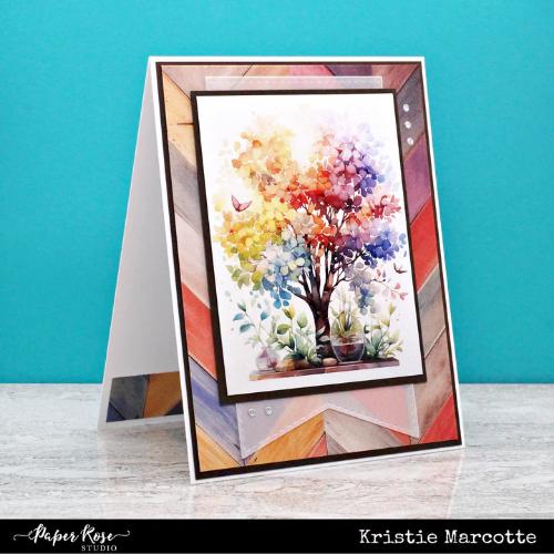 Paper Rose Studio Banner 1 Large Metal Cutting Die 17580