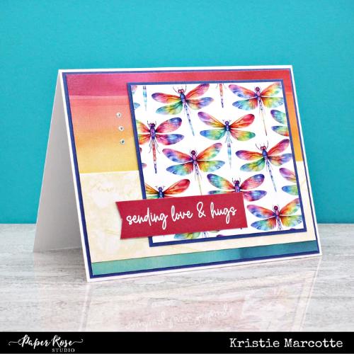 Paper Rose Studio Banner 1 Large Metal Cutting Die 17580