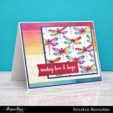 Paper Rose Studio Banner 1 Large Metal Cutting Die 17580