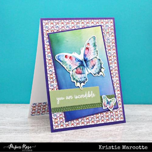 Paper Rose Studio Banner 1 Large Metal Cutting Die 17580