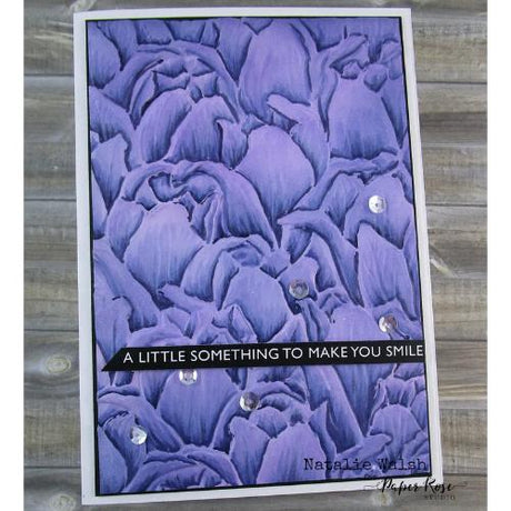 Paper Rose Studio Tulips 3D Embossing Folder 20375