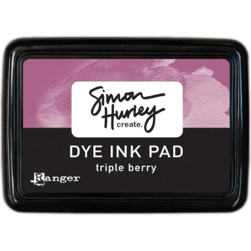 Simon Hurley create. Dye Ink Pad Triple Berry