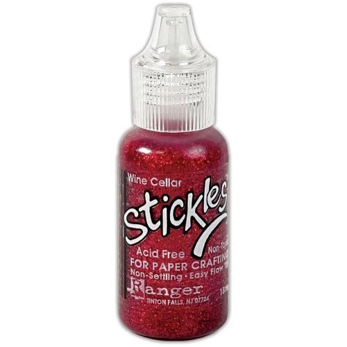 Ranger Stickles Glitter Glue .5oz WINE CELLAR