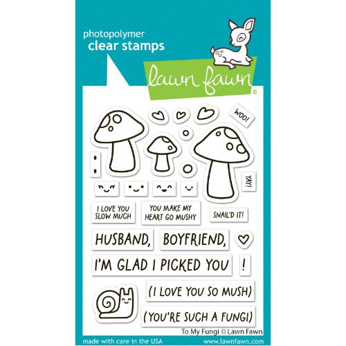 Lawn Fawn LF3310 - Stamps - To My Fungi