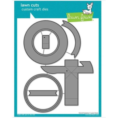 Lawn Fawn LF3517 - Lawn Cuts - Swivel Surprise Dies