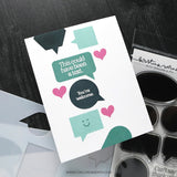 Concord & 9th KW Just Talking Stencil Pack (4 qty; 6 x 9)