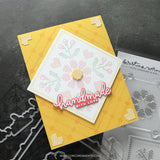 Concord & 9th KW Handmade With Love Stamp Set & Die  (6 x 8)