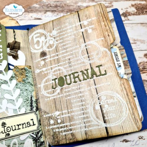 Elizabeth Craft Clear Stamps Journal Dates & Months-Journal Your Life