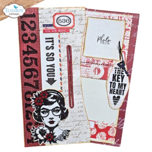 Elizabeth Craft Clear Stamps Favorite Humans Stamps Measurements (CS357)