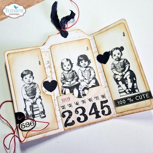 Elizabeth Craft Clear Stamps Favorite Humans Stamps Measurements (CS357)