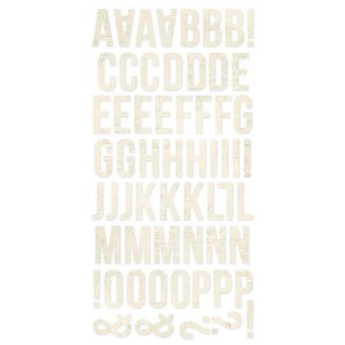 Simple Stories Simple Vintage Essentials Foam Alphas Vintage Cream (129pcs) (20422)