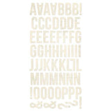 Simple Stories Simple Vintage Essentials Foam Alphas Vintage Cream (129pcs) (20422)