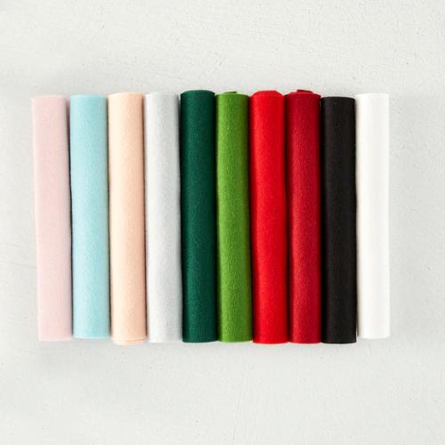 Spellbinders Merino Wool Felt Sheets - Holiday Collection (FS-001)