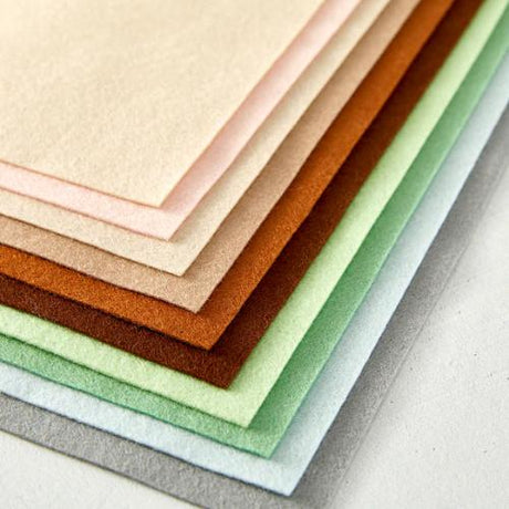 Spellbinders Merino Wool Felt Sheets - Neutral Collection (FS-002)