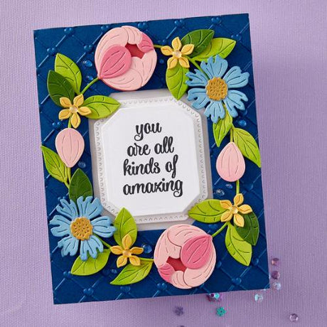 Spellbinders Cross My Heart 3D Embossing Folder from the Gorgeous You Collection