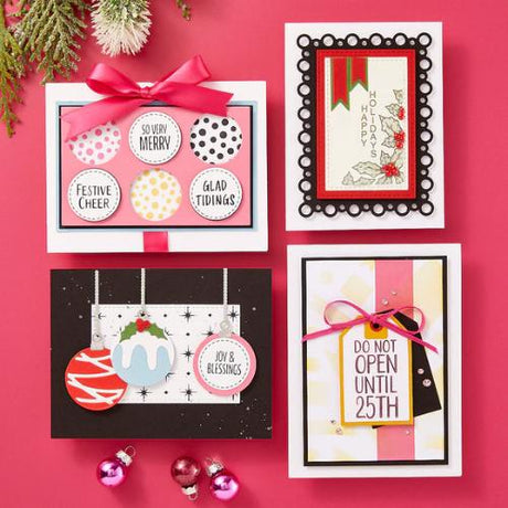 Spellbinders Essential Tags Etched Dies from the Essential Holiday Collection by Lisa Horton