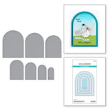 Spellbinders Perfect Touch Arches Etched Dies from the On the Farm Collection