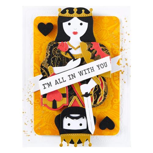 Spellbinders Reversible Royal Court Etched Dies from the Jack of All Trades Collection by Jaycee Gaspar