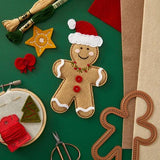 Spellbinders Felt Gingerbread Boy & Girl Etched Dies from the Felt Stitch & Create Collection by Nicole Spohr