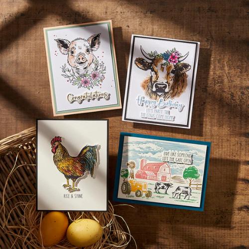 Spellbinders Cotton Ball BetterPress Plates from the Justine's Farm Collection by Justine Dvorak