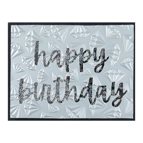 Spellbinders Birthday Cheers Etched Dies from the Bougie Birthday Collection by Nina Boettcher