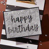 Spellbinders Birthday Cheers Etched Dies from the Bougie Birthday Collection by Nina Boettcher