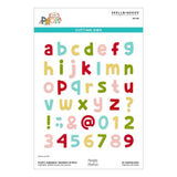 Spellbinders Pooh's Alphabet, Numbers & More Etched Dies from the Say Cheese Classic Pooh Collection in Collaboration with Simple Stories