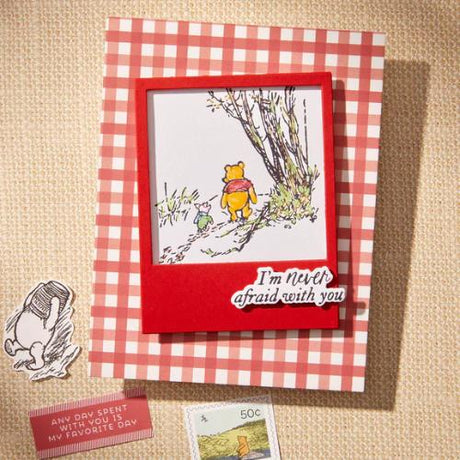 Spellbinders Memory Frames Etched Dies from the Say Cheese Classic Pooh Collection in Collaboration with Simple Stories