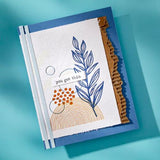 Spellbinders Flourishing BetterPress Plates from the Modern Botanicals Collection by Dina Wakley