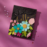 Spellbinders Vivid Blooms Etched Dies from the Vivid Expressions Collection