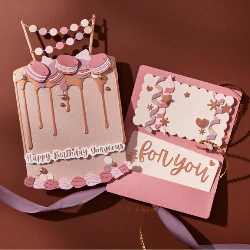 Spellbinders Bougie Birthday Celebration Die Bundle from the Bougie Birthday Collection by Nina Boettcher