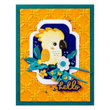 Spellbinders Free Hugs Oscar Etched Dies from the Cheerful Chirps Collection