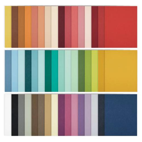 Spellbinders The Full 48 ColorWheel Cardstock Pack 8.5" x 11" - 1 each