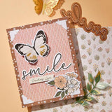 Spellbinders Cherish This BetterPress Plate & Die Set from the Golden Afternoon Collection