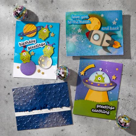 Spellbinders Simon's Space Adventure Die Bundle