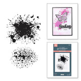 Spellbinders Splatters BetterPress Plate from the Wildflowers Collection by Lisa Horton