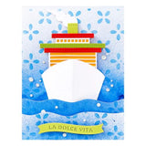 Spellbinders La Dolce Vita Banners Etched Dies from the La Dolce Vita Collection